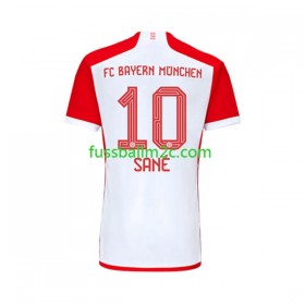 Fußballtrikots Bayern München Leroy Sane 10 Heim Trikotsatz 2023-2024
